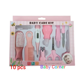 10 Pcs Baby Health Care Kit Pink