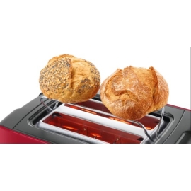 Compact Toaster Comfort Line Red, 2 image