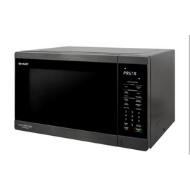 Sharp Solo Inverter Microwave Oven R-395E (BS) | 34 Liter - Black Stainless Steel