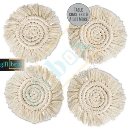 3 mm Natural Cotton Rope- 500 gm, 2 image