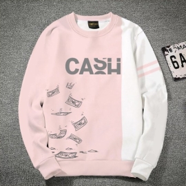 Premium Quality Cash White & pink Color Cotton High Neck Full Sleeve Sweater for Men