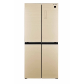 Sharp 4-Door Inverter Refrigerator SJ-EFD589X-G | 473 Liters - Golden