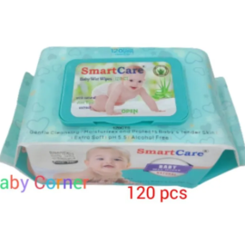 Smart Care Baby Wet Wipes 120 pcs