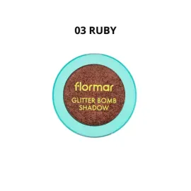 Glitter Bomb Shadow Flormar# 03: Ruby