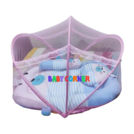 Combo Of Born Bedding Set (0-2 years) 22 X 34 inch Mosquito Net (Thailand)