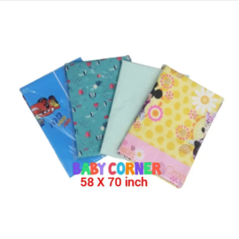 Waterproof urine pad for baby (58 X 70 inch) Multicolor