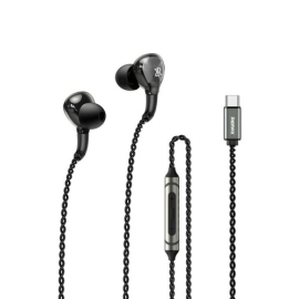 Remax RM-616a Type-C Metal Wired Earphone High-Definition Audio Volume Control
