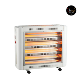 Room Heater 2 faces quartz tube electric heater with fan with humidifier with castors 2000w  QT82