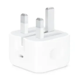 Apple 20W USB-C Power Adapter Folding pins - White (Model -A2344), 2 image