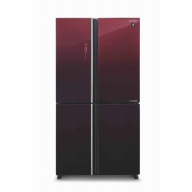 Sharp 4-Door Refrigerator SJ-VX88PG-RD | 639 Liters - RED