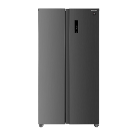 SHARP 2-Door Side By Side Refrigerator SJ-ESB691X-DX | 599 Liters | Dark Inox