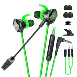 Plextone xMOWI RX3 Pro Hi Bass Gaming Earphones with Built-In Dual Mic, 3 image