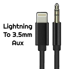Lightning To 3.5mm Audio Cable For Iphone
