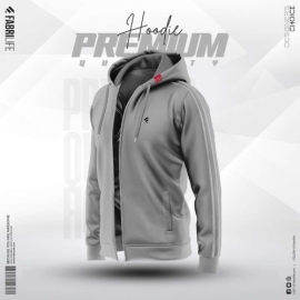 Men's Premium Hoodie Urban - Monument, Color: Monument 