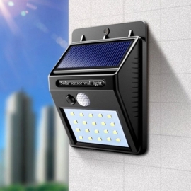 30 LED Motion Sensor Wall Solar Light Waterproof Security Lamp