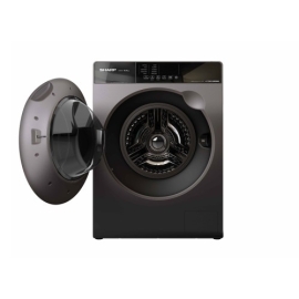 Sharp Full Auto Front Loading Inverter Washing Machine ES-FW85SG | 8.5 KG - Dark Grey, 3 image