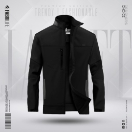 Men's Premium Jacket - Solstice (Black)