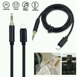 Lightning To 3.5mm Audio Cable For Iphone, 2 image