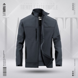 Men's Premium Jacket - Sizzler (Ash)