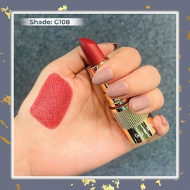 Guerniss Soft Burnt Matte Makeup Holding lipstick G08 - 3g