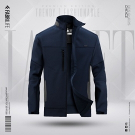 Men's Premium Jacket - Blizzard (Navy)