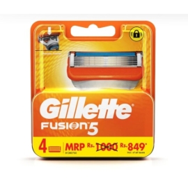 Gillette Fusion Manual Shaving Razor Blades – 4s Pack