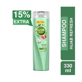 Sunsilk Shampoo Hijab Refresh 330ml (15% Extra)
