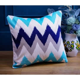 Decorative Cushion Cover with pillow, Multicolor (16x16), (18x18)