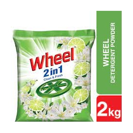 Wheel Washing (Detergent) Powder 2in1 Clean & Fresh 2Kg