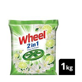 Wheel Washing (Detergent) Powder 2in1 Clean & Fresh 1Kg