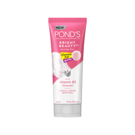 Buy Pond's Face Wash Bright Beauty 100g and Get Free Cleansing Puff, 2 image