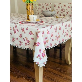 New Floral Multicolor Collection of Table Cloth and Chair Covers 4 seat, 6 seat & 8 seat