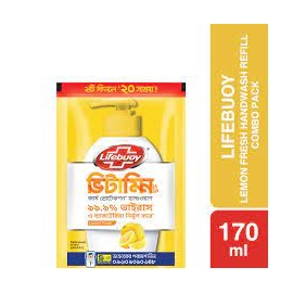 Lifebuoy Handwash (Soap) Lemon Fresh Refill 170ml (Combo Pack)