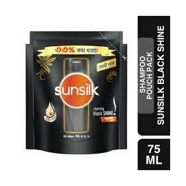 Sunsilk Shampoo Stunning Black Shine Refill 75ml