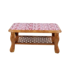 Sofa Table Printed Cherry Sandal Wood