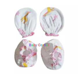 Baby Gloves & shoe 0-6 Months(Thailand) Pink