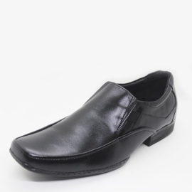 Bay Mens Casual Black Shoes