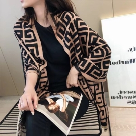 2023 Fashion Luxury Scarf Winter Women Shawls Warm Blanket Wraps Female Foulard Bandana Thick Print Scarves New Neckerchief, 5 image