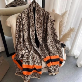 2023 Fashion Luxury Scarf Winter Women Shawls Warm Blanket Wraps Female Foulard Bandana Thick Print Scarves New Neckerchief