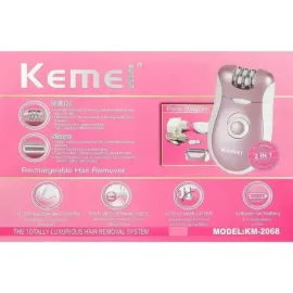 Kemei KM-2068 2 in 1 Shaver Epilator, 2 image