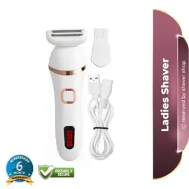 Kemei km-1691 Rechargeable USB Women Trimmer and Shaver