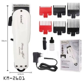 Kemei KM-2601 AC/DC Professional Rechargeable Hair Clippers, 2 image