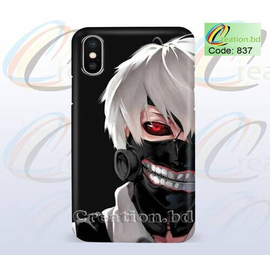 Black Mask Customized Mobile Back Cover