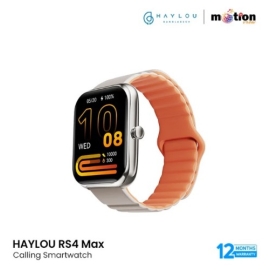 Haylou RS4 Max BT Calling Smartwatch - Blue, 4 image