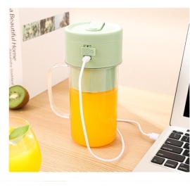 Rechargeable USB Juicer Blender With Jug Handle & Silicon Straw, 5 image
