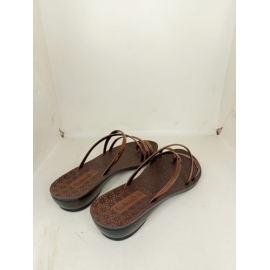 WALKAROO coffee color sandal For Ladies, 4 image