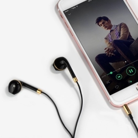 Hoco M1 Original Series Wired Earphone 3.5mm Jack With Built-In Microphone 1.2M Cable Length, 2 image
