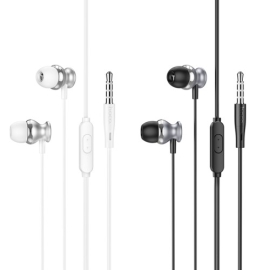 hoco M106 Metal Sound Cavity Universal Earphone with Built-In Microphone