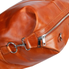 Distressed Leather Duffle Bag SB-TB301 | Premium, 2 image