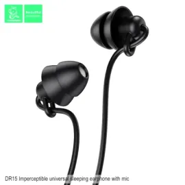 VDENMENV DR15 Earphone 1.2Meter Plastic Housing with Microphone controller, 3 image